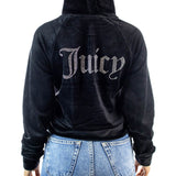 Juicy Couture Velour Shrunken Hoodie JCAPW046-101-