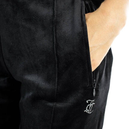 Juicy Couture Velour Track Pant with Diamante Branding Jogging Hose JCAPW045-101-