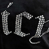Juicy Couture Velour Square Neck Crop Top JCWS221001-101-