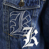 Karl Kani Old English Denim Jeans Jacke 60871571-