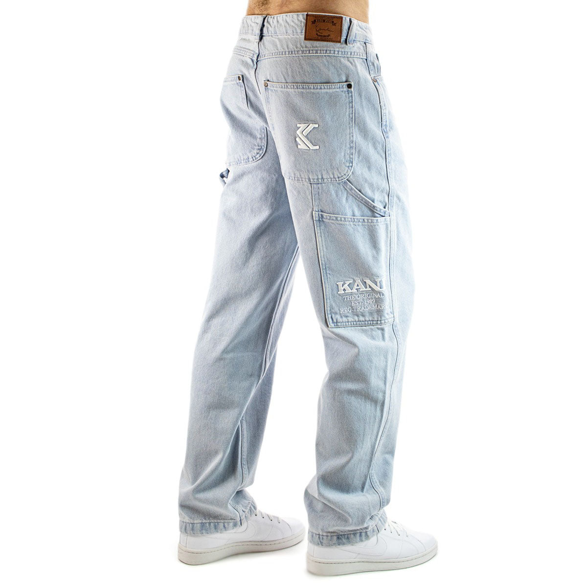 Karl Kani Retro Baggy Workwear Denim Jeans 60000264 - hellblau