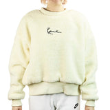 Karl Kani Metal Signature Teddy Crewneck Sweatshirt 61201313 - creme