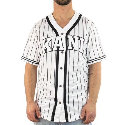 Karl Kani Serif Pinstripe Baseball Trikot 60333611-