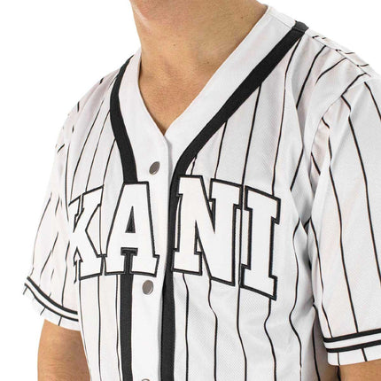 Karl Kani Serif Pinstripe Baseball Trikot 60333611-