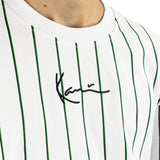 Karl Kani Small Signature Pinstripe T-Shirt 60372715-