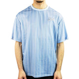 Karl Kani Chest Varsity Pinstripe Mesh T-Shirt 60385234-