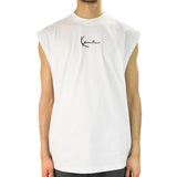 Karl Kani Small Signature Sleeveless T-Shirt Tank Top 60313523 - weiss
