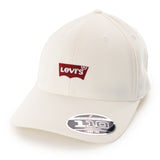 Levi's® Mid Batwing Flexfit Cap 230885-51 - weiss-rot