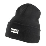 Levi's® Batwing Embroidered Beanie Winter Mütze 225984-59 - schwarz
