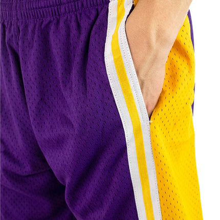 Mitchell & Ness Los Angeles Lakers NBA Swingman Short SMSHGS18235-LALPURP84-