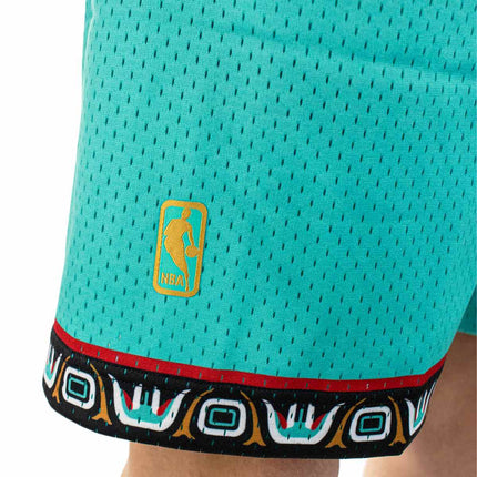 Mitchell & Ness Vancouver Grizzlies NBA Swingman Short 2.0 SMSHGS18259-VGRTEAL96-