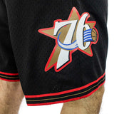 Mitchell & Ness Philadelphia 76ers NBA Swingman Short SMSHGS18248-P76BLCK00-