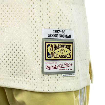 Mitchell & Ness Chicago Bulls NBA Dennis Rodman 1997 Swingman Jersey Trikot TFSM5052-CBU97DRDOFWH-
