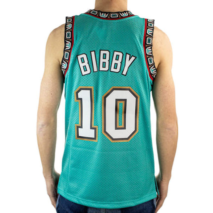 Mitchell & Ness Vancouver Grizzlies NBA 1998-99 Mike Bibby #10 Swingman 2.0 Jersey Trikot SMJYGS18219-VGRTEAL98MBI-