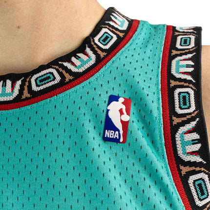 Mitchell & Ness Vancouver Grizzlies NBA 1998-99 Mike Bibby #10 Swingman 2.0 Jersey Trikot SMJYGS18219-VGRTEAL98MBI-