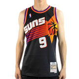 Mitchell & Ness Phoenix Suns NBA Dan Majerle #9 Swingman Jersey 2.0 Trikot SMJYAC19020-PSUBLCK94DMJ - schwarz-orange