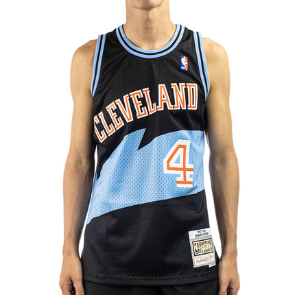Mitchell & Ness Cleveland Cavaliers NBA Shawn Kemp #4 Swingman Jersey 2.0 Trikot SMJYAC19160-CCABLCK97SKE-