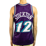 Mitchell & Ness Utah Jazz NBA John Stockton #12 Swingman Jersey 2.0 Trikot SMJYGS18217-UJAPURP96JST-