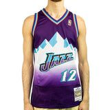 Mitchell & Ness Utah Jazz NBA John Stockton #12 Swingman Jersey 2.0 Trikot SMJYGS18217-UJAPURP96JST-