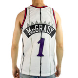 Mitchell & Ness Toronto Raptors NBA Tracy McGrady # 1 Swingman 2.0 Jersey Trikot SMJYAC18106-TRAWHIT98TMC-