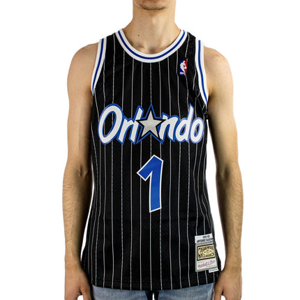 Mitchell & Ness Orlando Magic NBA Anfernee Hardaway # 1 1994-95 Swingman 2.0 Jersey Trikot SMJYGS18190-OMABLCK94AHA-