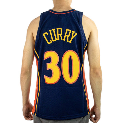 Mitchell & Ness Golden State Warriors NBA Stephen Curry #30 2009-10 Swingman 2.0 Jersey Trikot SMJYGS18170-GSWNAVY09SCU-