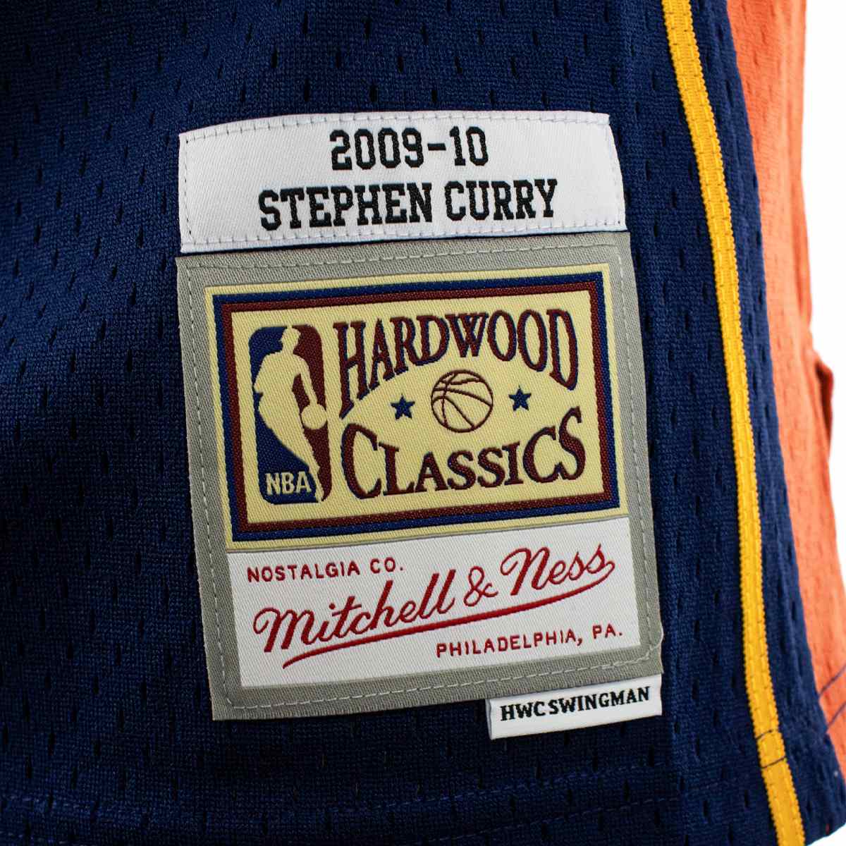Golden State Warriors NBA Jersey Mitchell & Ness Hardwood