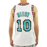 Mitchell & Ness Vancouver Grizzlies NBA Mike Bibby #10 Swingman 2.0 Jersey Trikot SMJYGS18378-VGRWHIT98MBI-