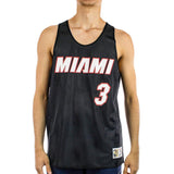 Mitchell & Ness Miami Heat NBA Reversible Mesh Tank TMTK3208-MHEYYDWABLCK-