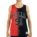 Mitchell & Ness Chicago Bulls NBA Tie Dye Cotton Tank Top TTNK3206-CBUYYDRDBKRD-