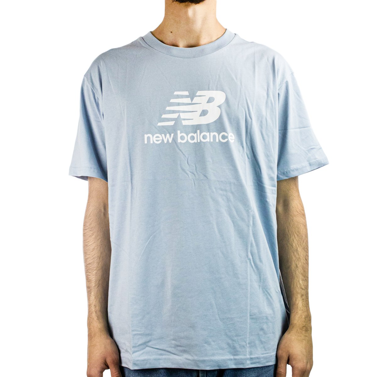 New Balance Essentials Stacked Logo T-Shirt MT31541-LAY-