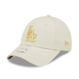 New Era Los Angeles Dodgers MLB Metallic Logo 940 Cap 60292762 - creme-gold