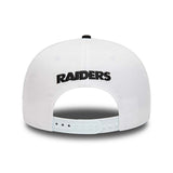 New Era Las Vegas Raiders NFL White Crown Patches 9Fifty Cap 60298826-