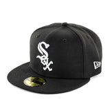 New Era Chicago White Sox OTC MLB AC Perf 59Fifty Fitted Cap 12572845 - schwarz-weiss