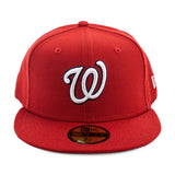New Era Washington Nationals OTC MLB AC Perf 59Fifty Fitted Cap 12593070-