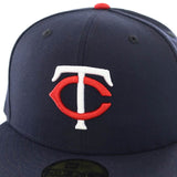 New Era Minnesota Twins OTC MLB Home AC Perf 59Fifty Fitted Cap 12593077-
