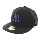 New Era New York Yankees MLB League Essential 59Fifty Fitted Cap 12490185 - schwarz-blau