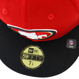 New Era San Francisco 49ers NFL Side Patch 59Fifty Fitted Cap 60240364-