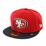 New Era San Francisco 49ers NFL Side Patch 59Fifty Fitted Cap 60240364-