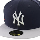 New Era New York Yankees MLB Side Patch 59Fifty Fitted Cap 60240483-