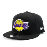 New Era Los Angeles Lakers NBA Black OTC 9Fifty NOS Cap 60245408-