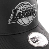 New Era Los Angeles Lakers NBA Tonal Black Trucker Cap 60285240-