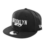 New Era Brooklyn Nets NBA Script Team 9Fifty Cap 60285204-