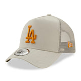 New Era Los Angeles Dodgers MLB League Essential Trucker Cap 60284910 - beige-kupfer