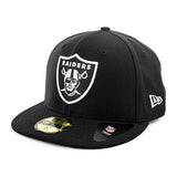 New Era Oakland Raiders NFL Hex Tech 59Fifty Cap 12490253-