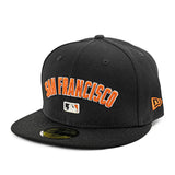 New Era San Francisco Giants MLB Team 59Fifty Cap 60184759 - schwarz-orange