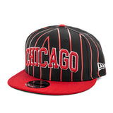 New Era Chicago Bulls NBA Cityarch 12470 OTC 9Fifty Cap 60288346 - rot-schwarz