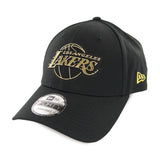 New Era Los Angeles Lakers NBA Foil Logo 940 Cap 60284873 - schwarz-gold