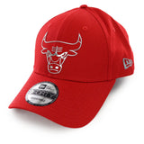 New Era Chicago Bulls NBA Foil Logo 940 Cap 60284875 - rot-silber
