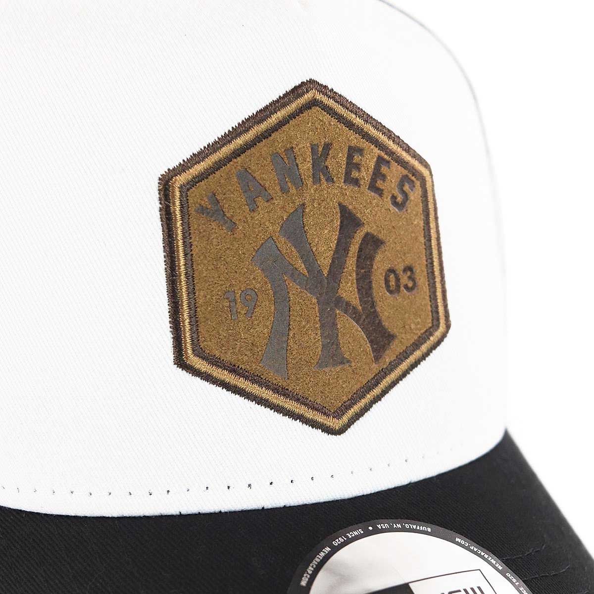New Era New York Yankees MLB Team Patch Trucker Cap 60285138 - schwarz-weiss